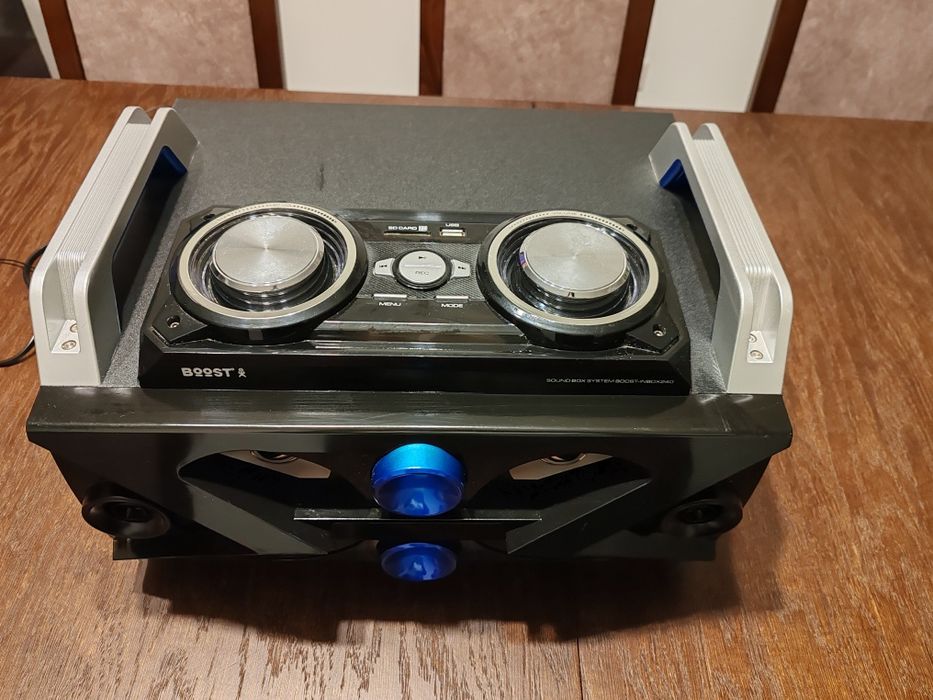 Vand boxa bluetooth, 140w,  iesire mic karaoke, usb, fm