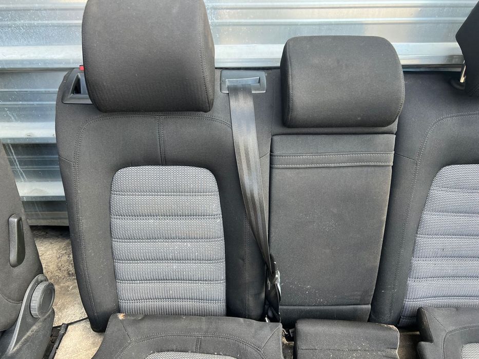Салон за VW PASSAT B7 Плат черен+сив ном 341