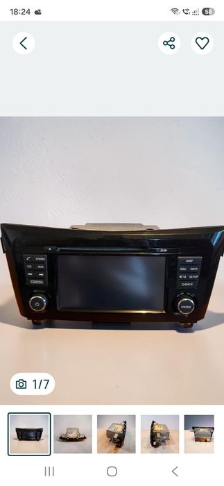 Radio cd DVD navigatie