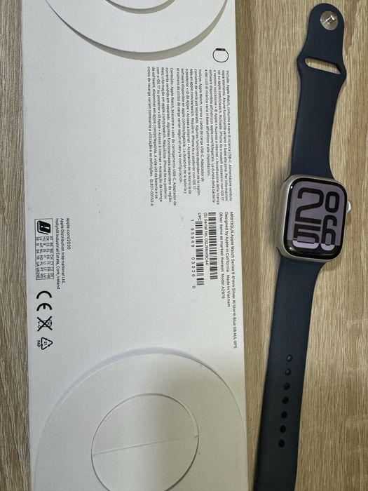 Apple watch seria 9, 41mm Silver