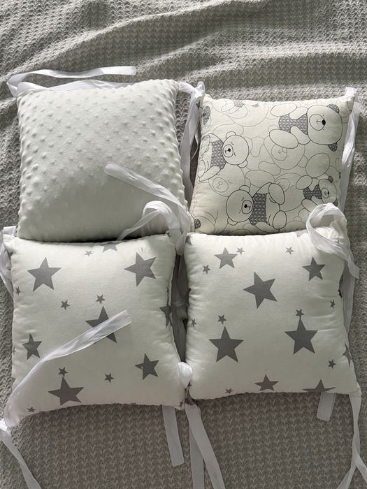 Подушки бортики в детскую кровать