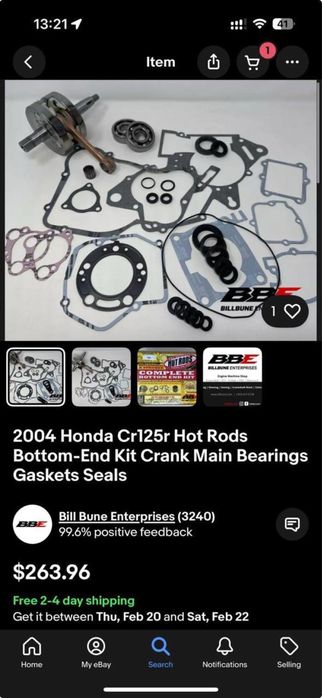 Honda CR125 2t 2004