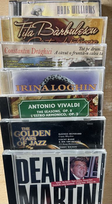 Vind diferite cd uri jazz, rominesc etc