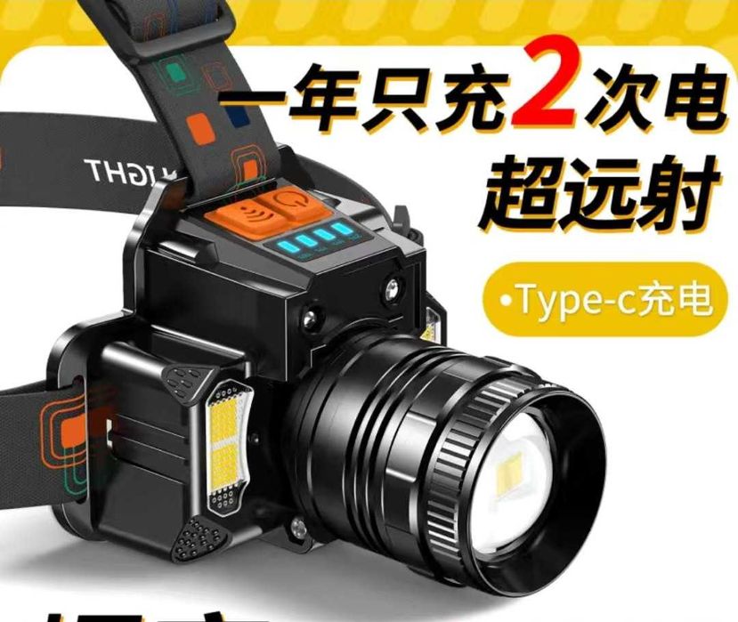 Ультраяркий налобный фонарь нового поколения