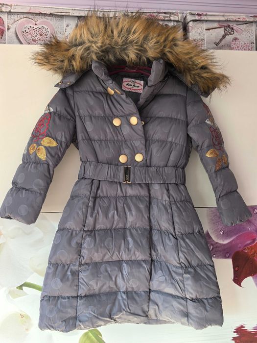 Ново дълго, дебело яке момиче 140