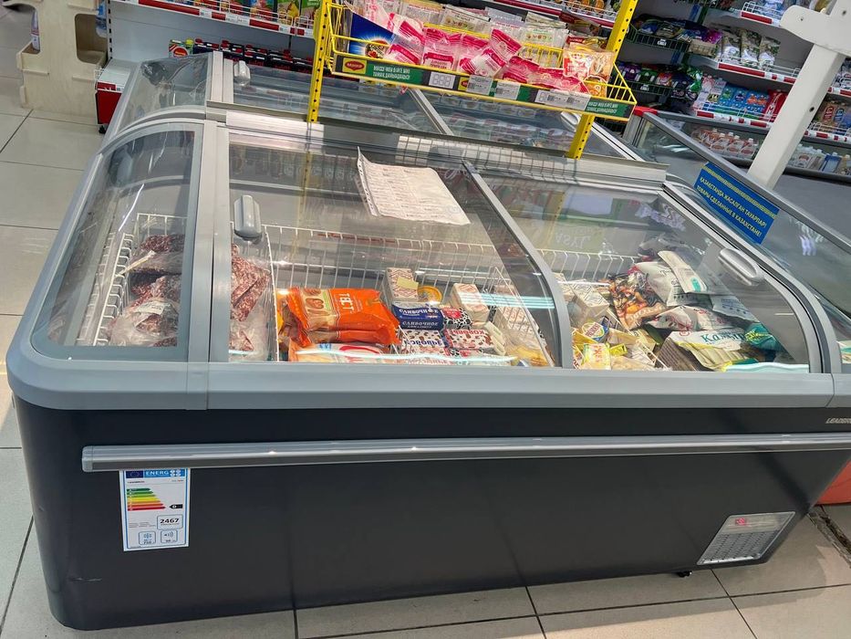 морозильник овальной стекло 750 л