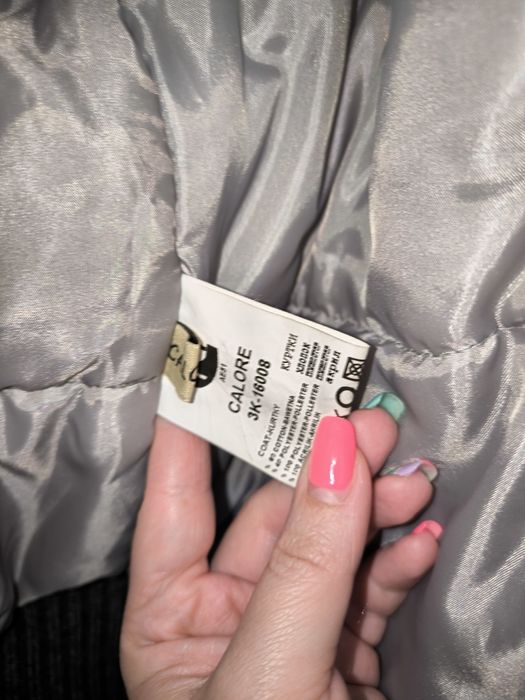 Зимно сребърно яке