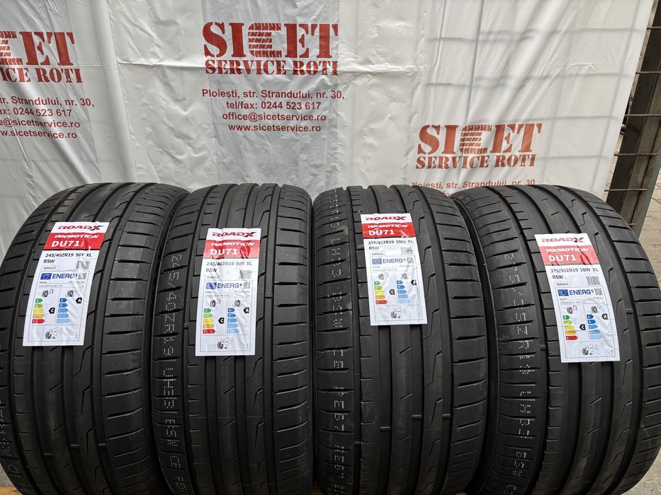 Anvelope noi de vara RoadX 275/35/19 + 245/40/19
