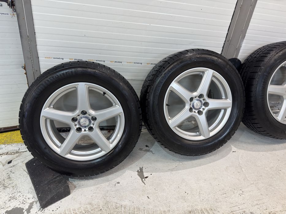 Джанти със зимни гуми Mercedes 235/60/17 ТОП СЪСТОЯНИЕ