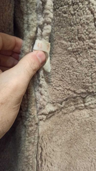 Мужская натуральная дубленка