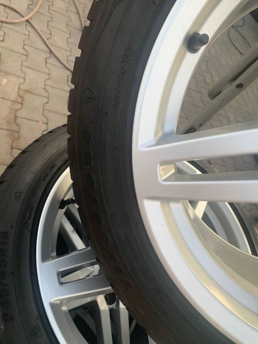 Jante Audi A6  A4  Anvelope iarna Firestone 245 45 18