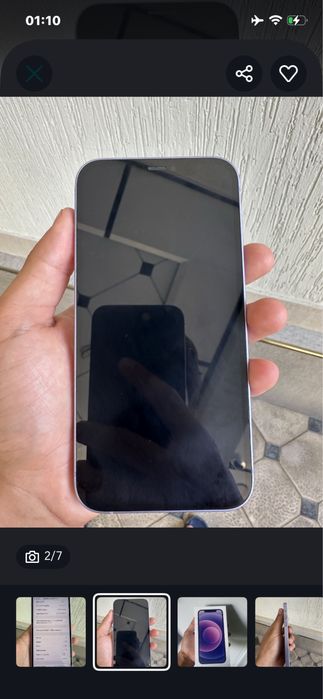 Iphone 12 ekran bor
