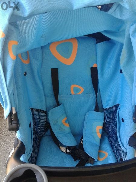 Детска количка комбинирана Чиполино Перфекта модел 2010г.+давам мрежа