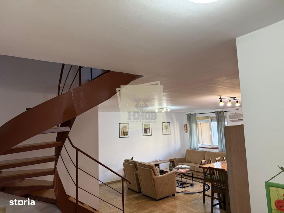 Apartament 3 camere 2 bai  balcon si parcare subterana pe Aleea Streiu