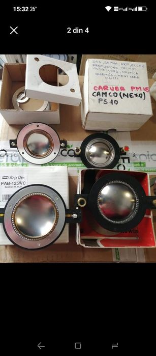 Set 4 Kit uri Diafragme Drivere reparație Profesionale noi
Răspund și la mesaje pe Ol