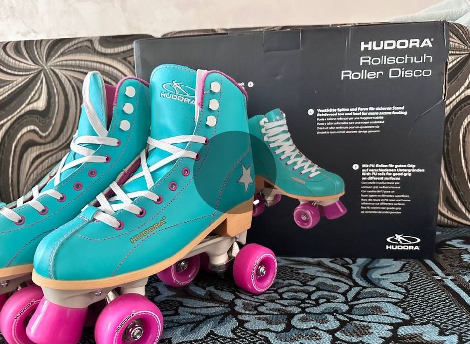 Ролики, квадры Hudora Rollschuh Roller Disco