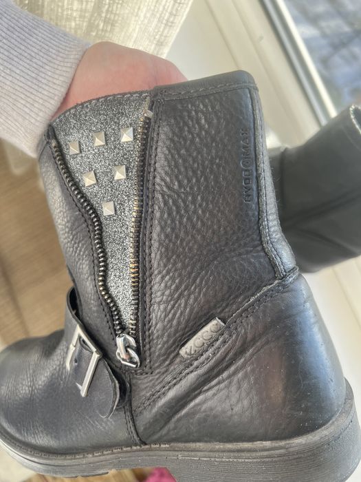 Зимние ботинки ecco