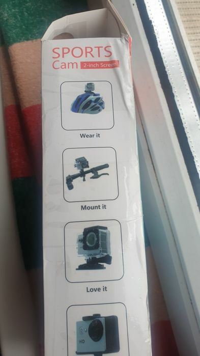 Camera acțiune video cu carcasă full HD