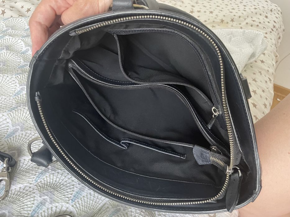 Vand geanta piele bleumarin Guban