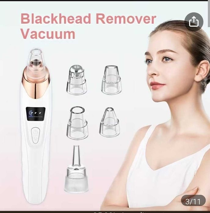 Vacuum pentru punctele negre / Set curatare faciala