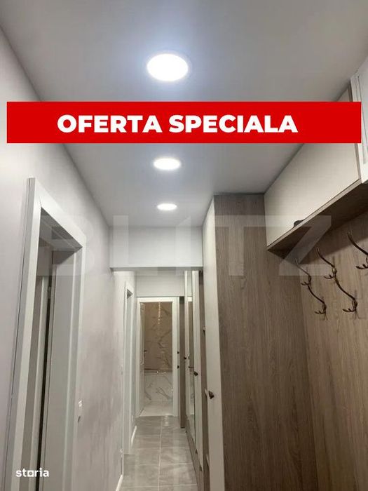Apartament 3 camere, decomandat, incalzire pardoseala, mobilat utilat — fotografia 1