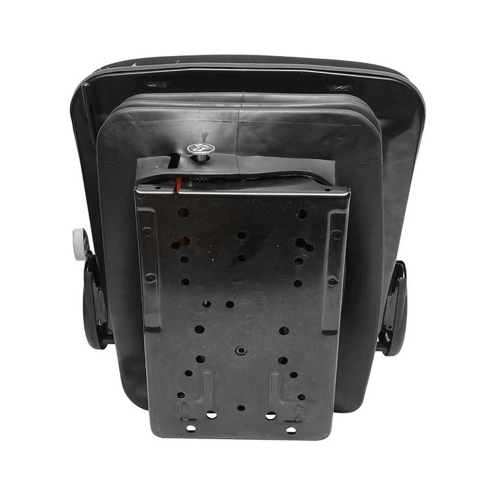 Scaun pentru tractor negru reglabil cu cotiera  tetiera si suspensie