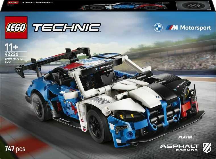 LEGO Technic, Masina de curse BMW M4 GT3 EVO, 42226  ! 747 piese , este nou sigilat!