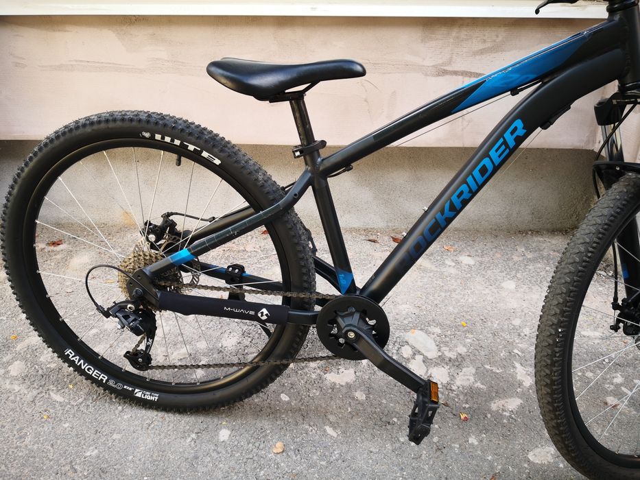 Bicicleta MTB Rockrider ST 120, mărimea S, frane disc