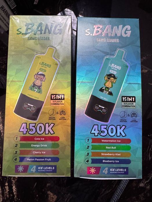 Vape 450000 fumuri cu 4 arome mixabile MTL