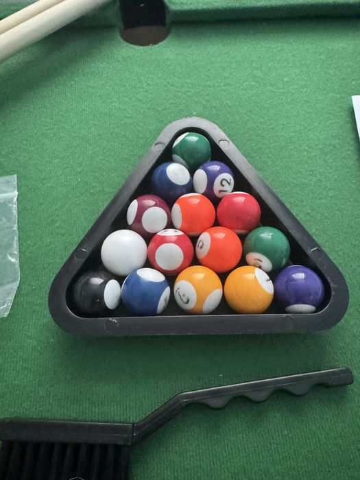 Дървен билярд за деца над 5г