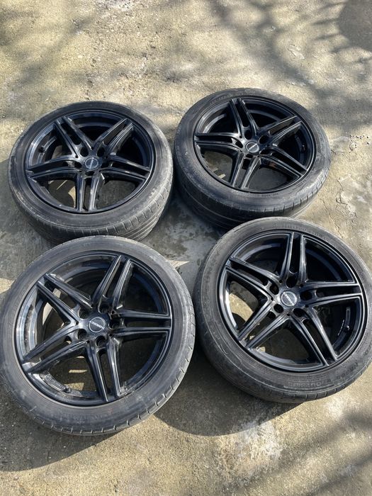 Vând/schimb jante Borbet R17 5x112 et28 7,5J negociabil