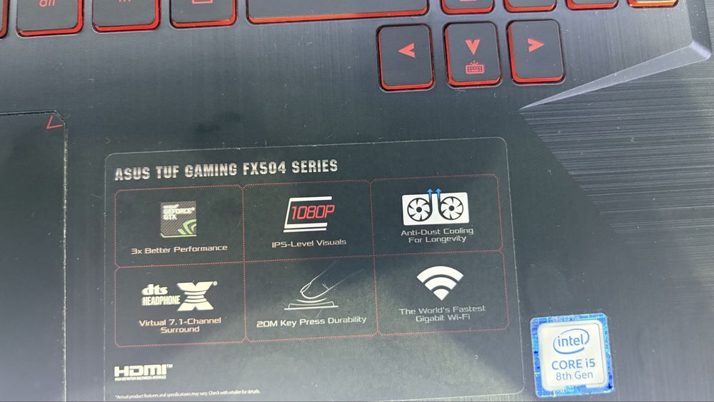 Asus tuf gaming fx504 series