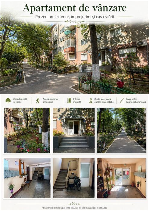 Apartament 2 camere de vanzare zona Rogerius