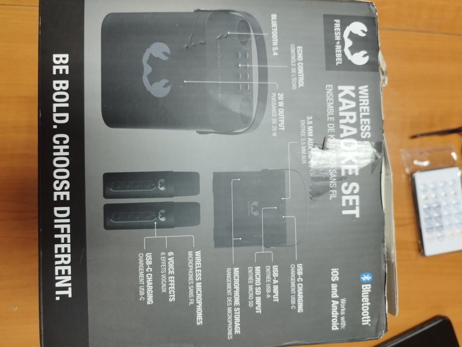 Безжичен караоке комплект Fresh 'n Rebel