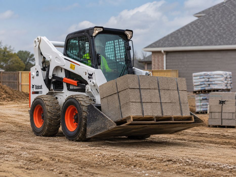 Miniexcavator pentru săpături