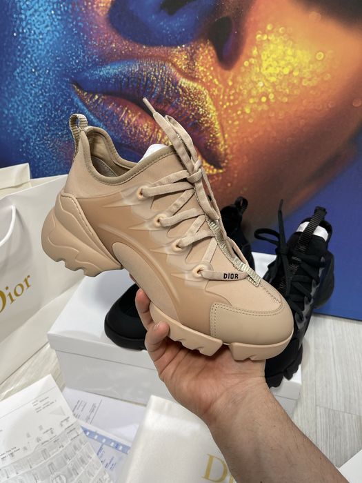 Adidasi Dior D-Connect piele naturala Full Box colectie noua