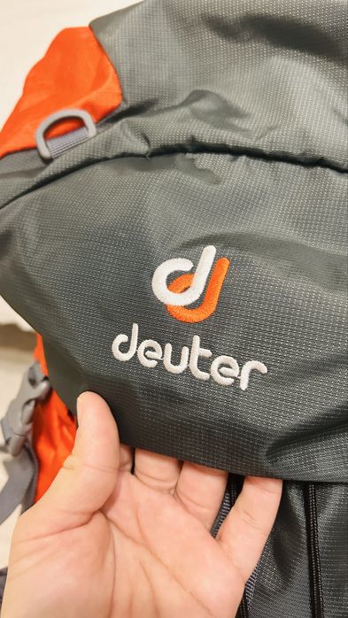 раница DEUTER Aircontact 55 + 10 Graphite Papaya