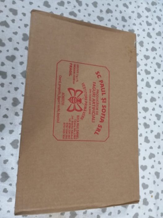 Faguri artificiali din ceară de albine, foiţe de ceară 1/1