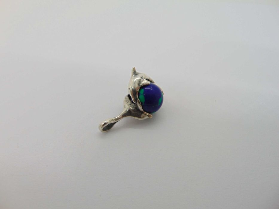 Pandantiv delfini din argint