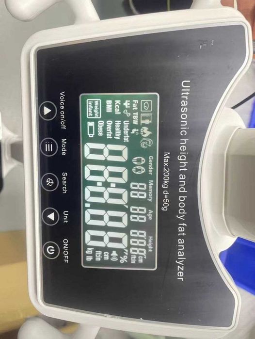 Весы с ультрозвуковым ростомером