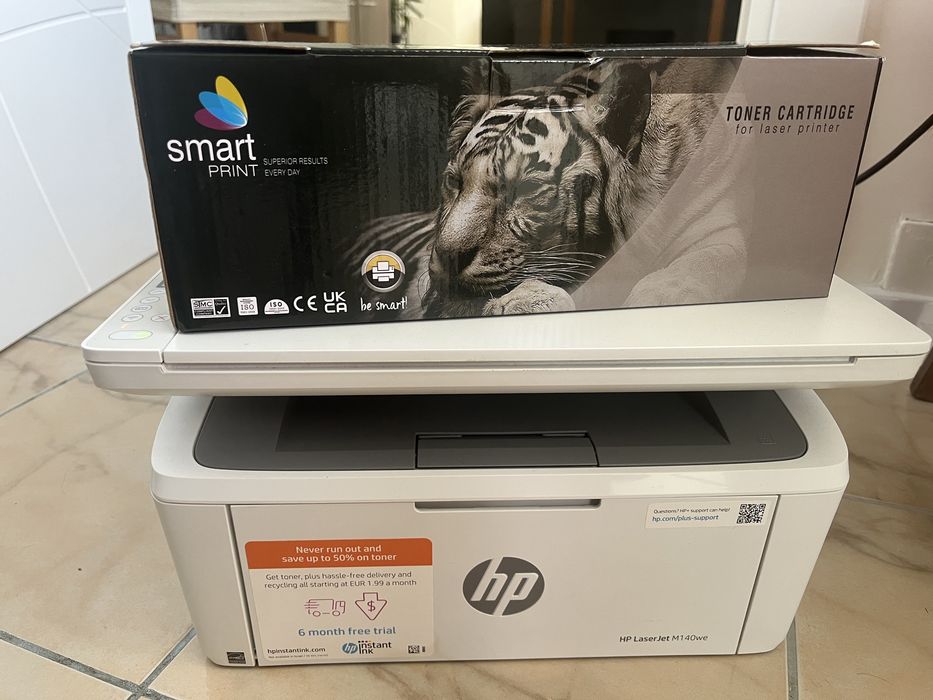 Мултифункционално устройство HP LaseJet M140we, +нова тонер касета
