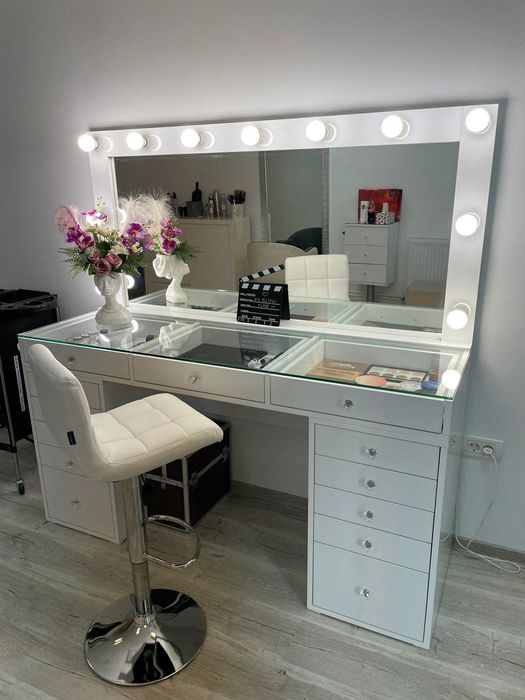 Masa Makeup Hollywood Masă machiaj  Profesională.