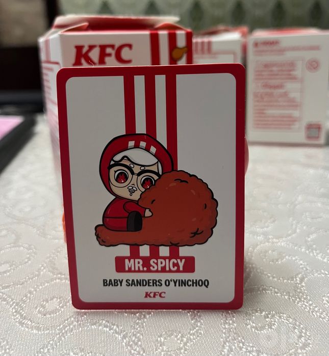 KFC baby sanders oʻyinchogʻi Mr Spisy
