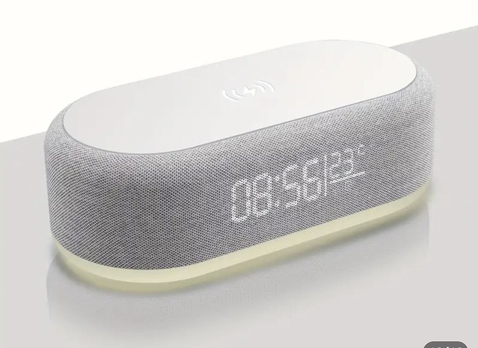 Incarcator wireless ceas lampa alarma temperatura