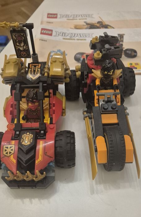 Lot masini Lego Ninjago - 2  seturi