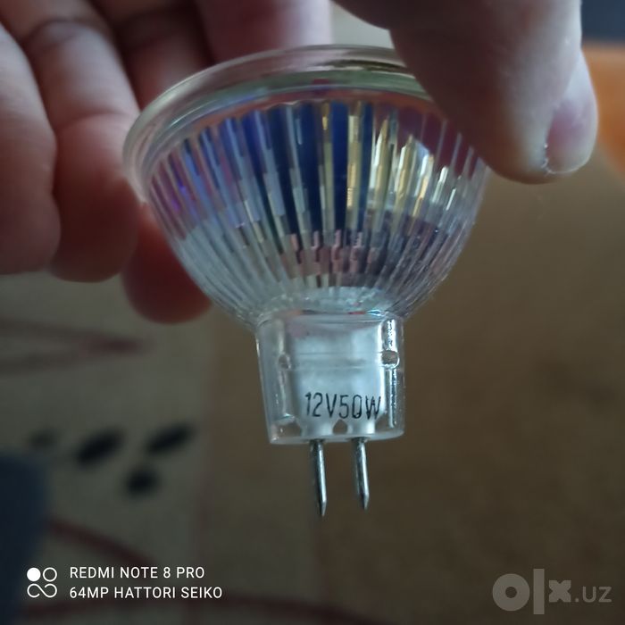 Галогеновые лампочки накаливания и диммер регулятор освещения