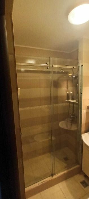 paravan walkin anticalcar si cabina dus panou sticla fix