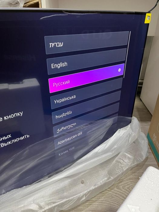 Телевизор hisense 4k