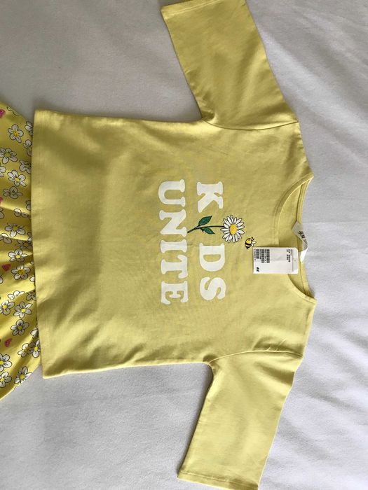 Нов лот от блуза и пола на H&M за момиченце