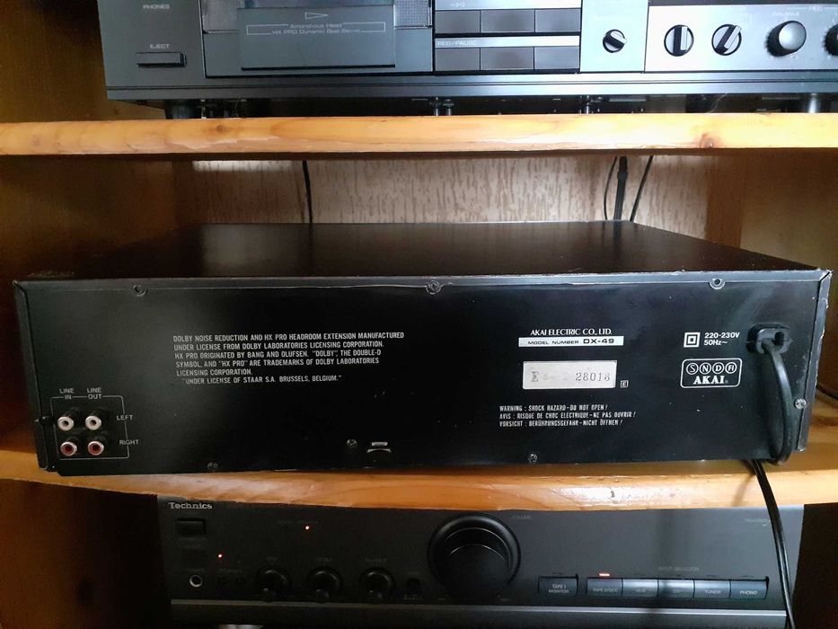 Перфектен дек AKAI DX-49- Японски топ модел-Като Нов. ПРОМОЦИЯ.